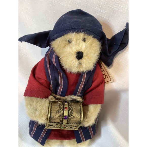 Boyds Bears Plush Nativity 567987-2 Melchoir Bear Wiseman Christmas Nativity 8" - Picture 3 of 13